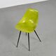 Chaise fibre, circa 1950.