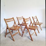 4 folding chairs CTC Holland circa 1970