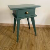 Vintage green nightstand
