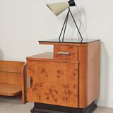 Jindrich Halabala dressing table and bedside tables for Up Zavody 1950