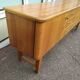 Vintage sideboard from the 50s and 60s in wood 245cm