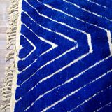 Moroccan rug in natural wool 2.5x1.5 m