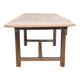 Renovated farmhouse table with extensions
