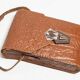 Appareil photo argentique Coronet Folding 6x9 1946 objectif menisque foyer fixe et pochette cuir