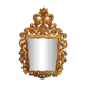 Baroque mirror Louis XV gilded wood ep XIX em - 105 cm