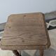 Oak stool in Louis XIII style