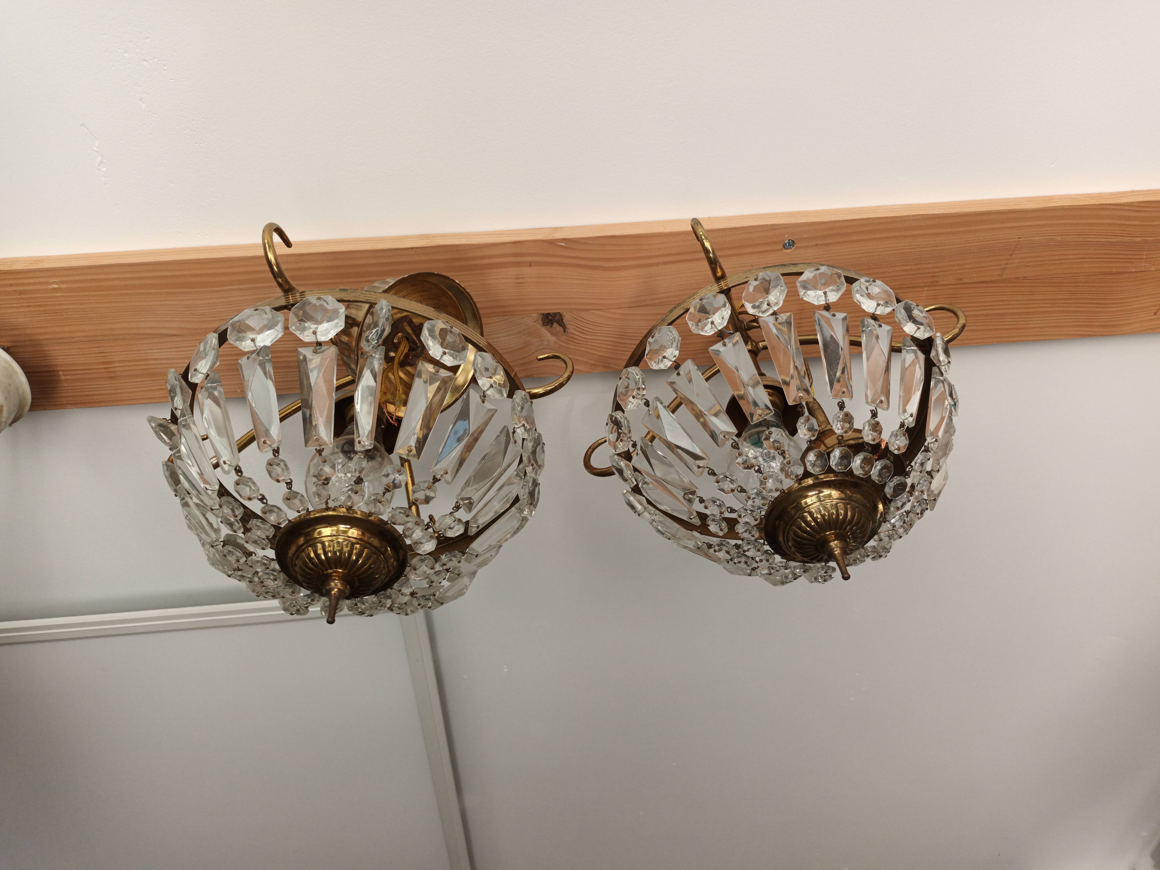 Chandelier pampilles XW th