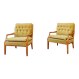 Two mid century armchairs