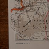 Original lithograph on Algeria