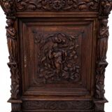 Carved chest of drawers, France, circa 1840.