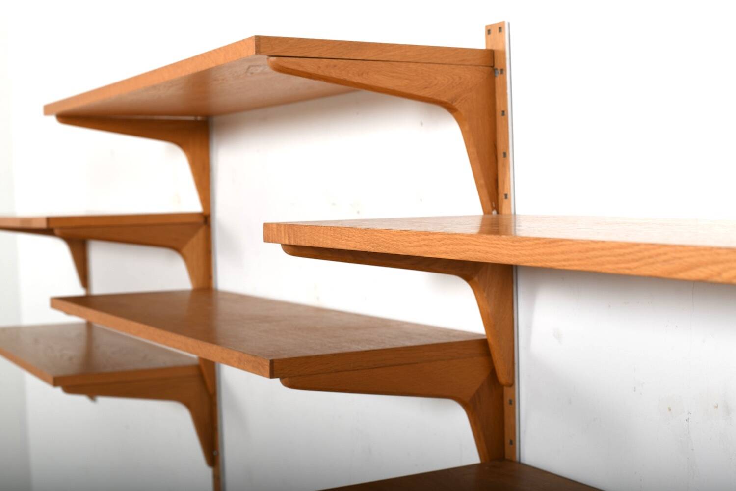 Shelf System in Oak by HG Furniture Denmark 1960s
