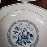 Set of 6 porcelain soup plates – Made in France