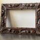 Antique handcarved frame   solid wood 30 cm x 22.5 cm