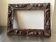 Antique handcarved frame   solid wood 30 cm x 22.5 cm