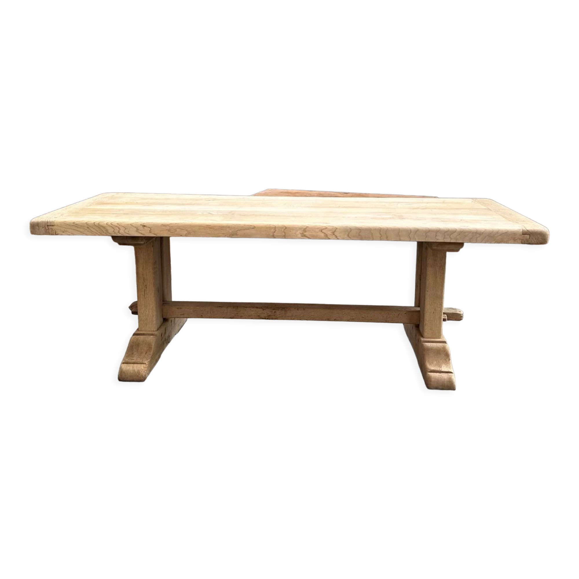 Solid oak farmhouse table