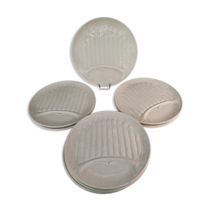 assiettes à asperges