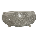 Cut crystal bowl - Vintage chic style - diameter 24
