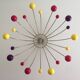 Basket Bowl Fruit Basket Atomic "Sputnik" Vintage Space Age Design Art...