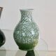 Set of 4 Accolay vases, signed ceramics, France, 1960s