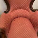 Paire de fauteuils Louis Philippe en acajou XIX siècle