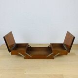 Art deco wooden worker, sewing box