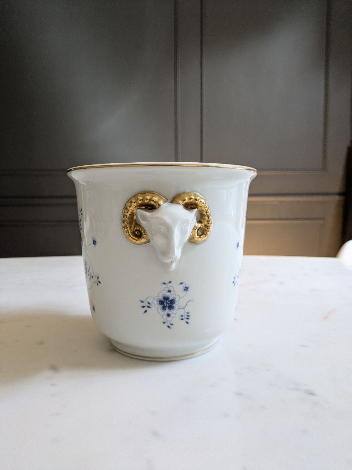 Cache-pot G. Hervé Limoges France