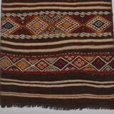 Vintage Anatolian Decorative Kilim