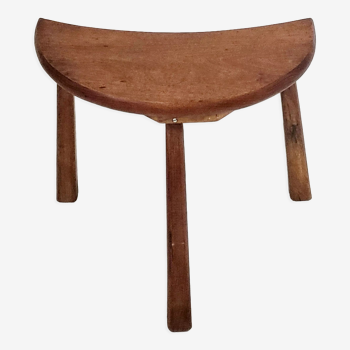 Vintage half-moon stool 1960