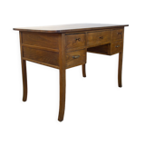 Walnut Art Nouveau Desk, Spain, 1910's