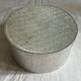 Vintage Burgundy fondue plates