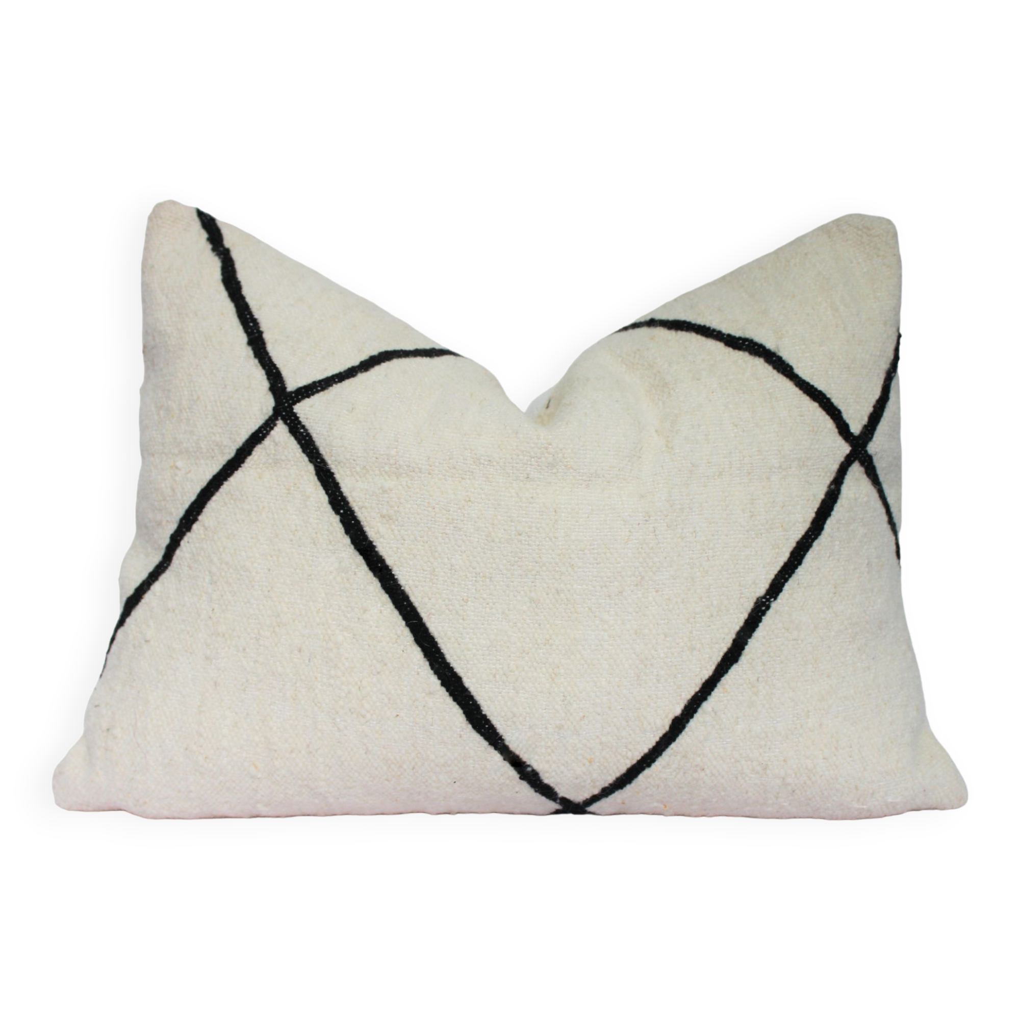 Moroccan wool pillow