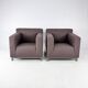 Set of 2 Pastoe Roots Lounge Chairs by Hannes Wettstein, 1998