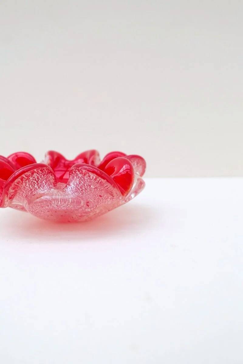 Murano blown glass pocket tray, 1970