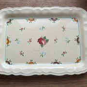 Rectangular ceramic plate