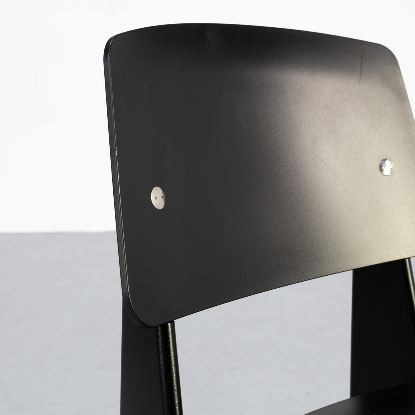 Jean Prouvé ‘Standard-SP’ dining chair for Vitra set/6