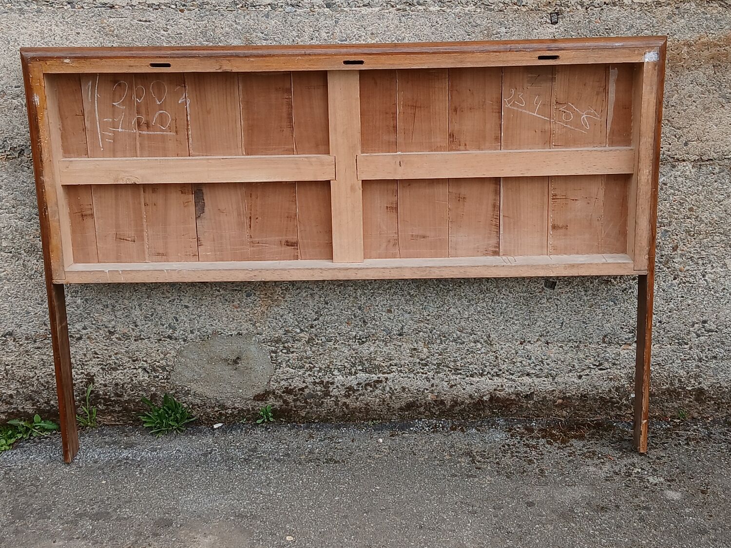 Cherry wood headboard 140 cm
