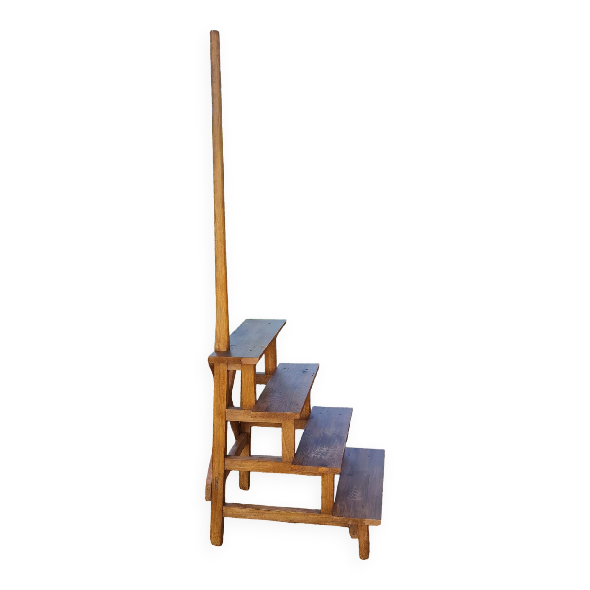 Old library stepladder