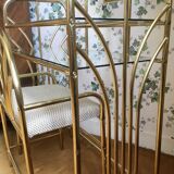 Hairdresser gold metal