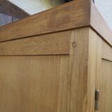 Parisian cabinet vintage solid oak