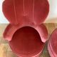 Pair of toadstool armchairs