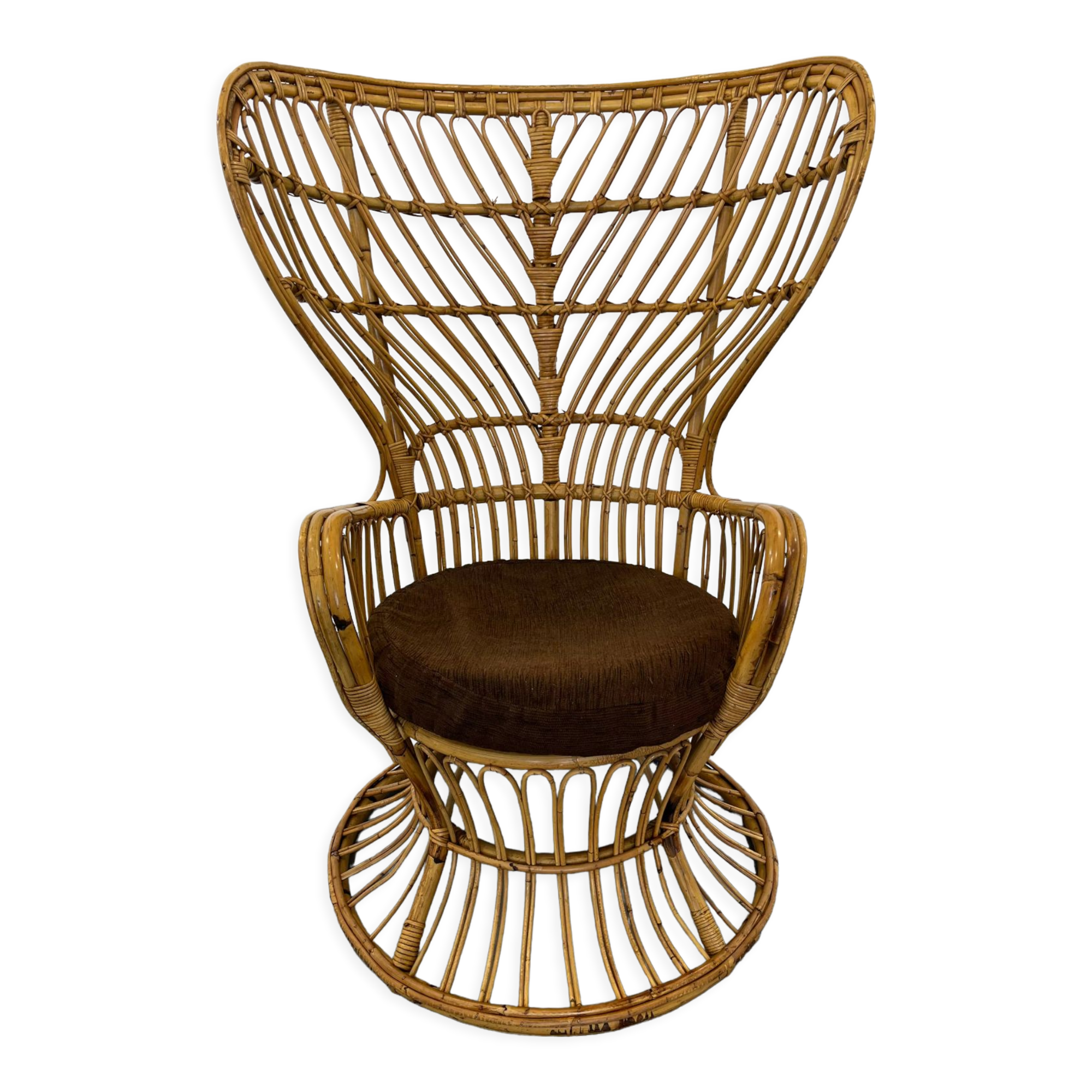 Wicker Chair by Gio Ponti and Lio Carminati, 1960s
