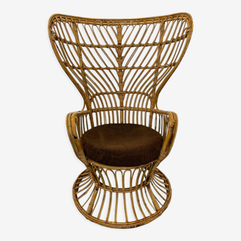 Wicker Chair by Gio Ponti and Lio Carminati, 1960s