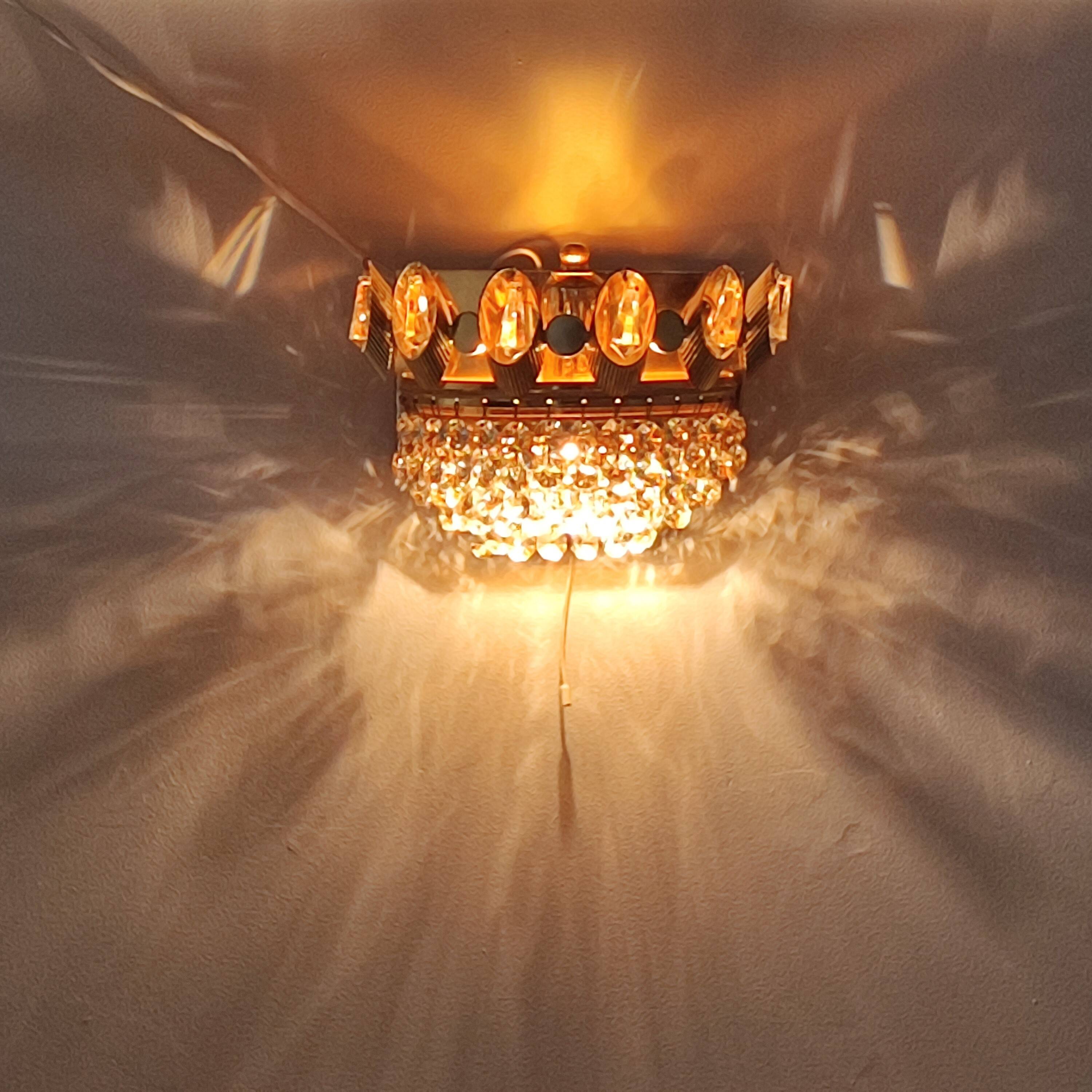 Pair of Palwa wall lights from the 60s