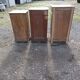 3 Walnut Nightstands 19th