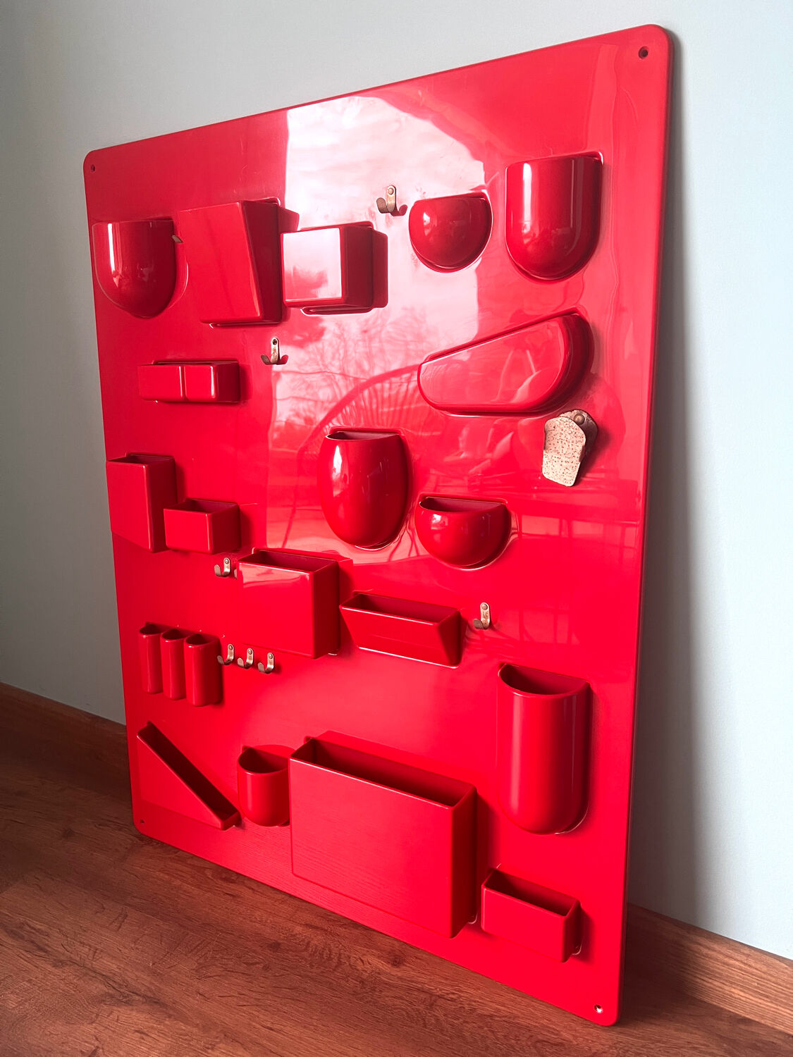 Wall organizer by Dorothee Becker for Maurer / Uten.silo I model, retro organizer german design 1969