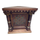 Ancienne console d'angle , meuble de Chapelle..