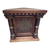 Old corner console, Chapel furniture..