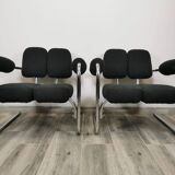 Mid-century restored armchairs