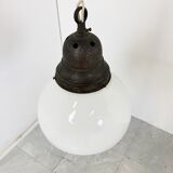 Opaline pendant light 1930s