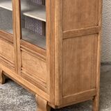 Parisian glazed wardrobe 1930 raw wood